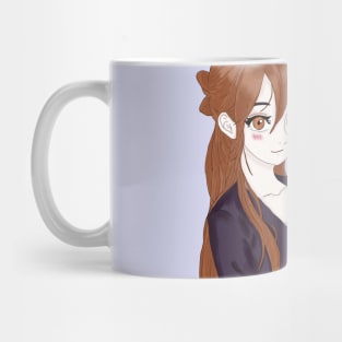 Anime Girl With Book Mug